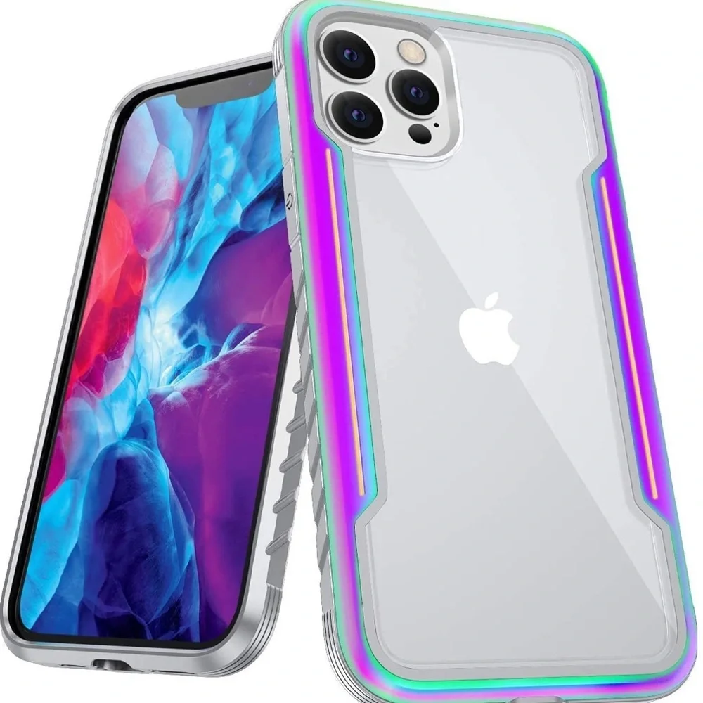 Military grade for iPhone/iPhone 12 Pro Case, Colorful